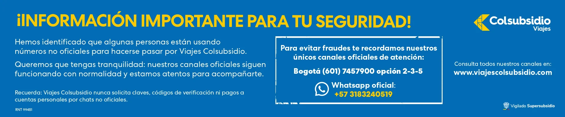 COMUNICADO IMPORTANTE
